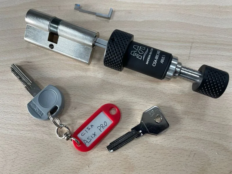 Cylindre haute sécurité CISA Asix Pro par AMG Serrurerie